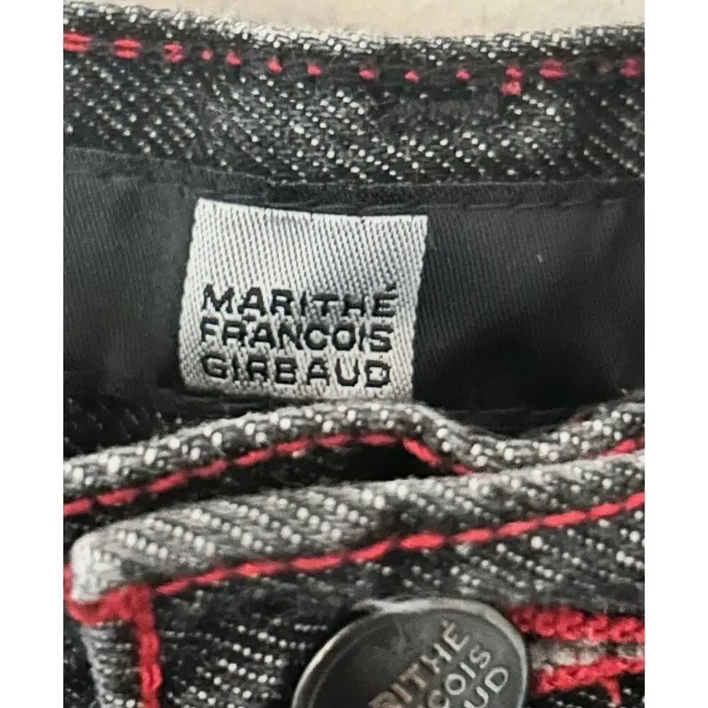 Marithe‎ Francois Gibaud Black Jeans Size 36 X32